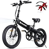 isinwheel U5 Electric Bike Adult 500W, 20