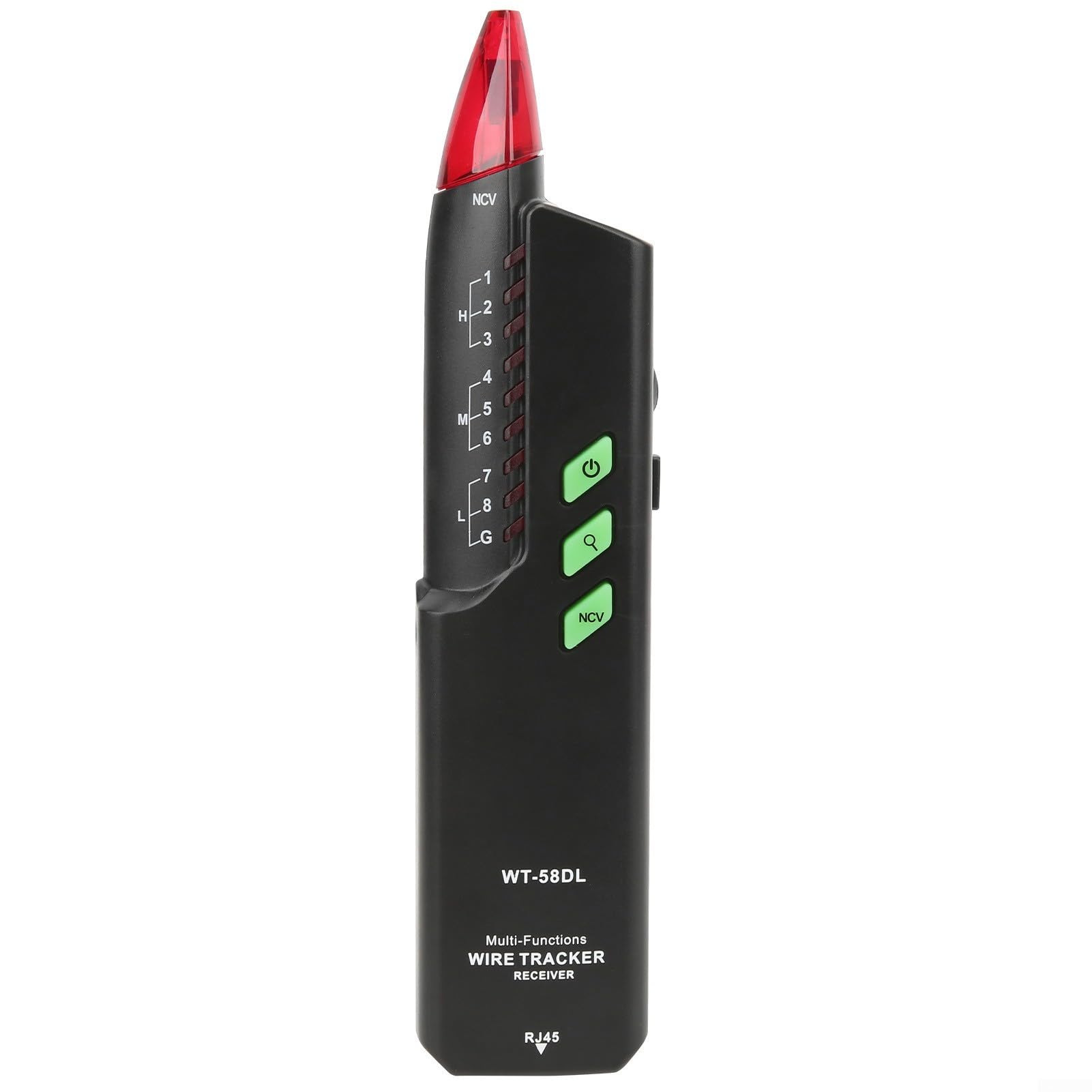 WT58DL - Tester per cavi di rete, multifunzione, anti-interferenza, per test Ethernet