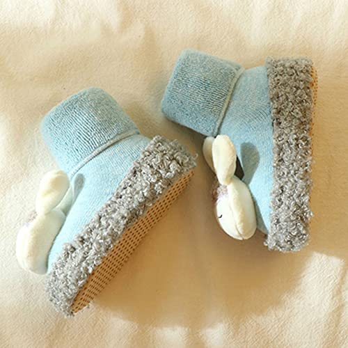 Autumn And Winter Cute Children Toddler Shoes Boys And Girls Flat Bottom Non Slip Warm Toddler Mary Jane Shoes4