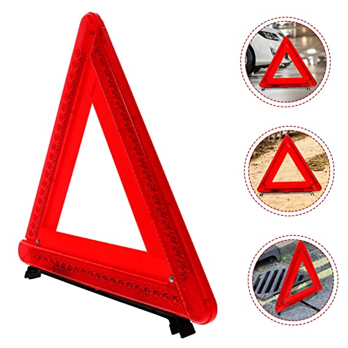 Support triangulaire réfléchi ABS OSALADI pliable avec triangle clignotant LED - 2