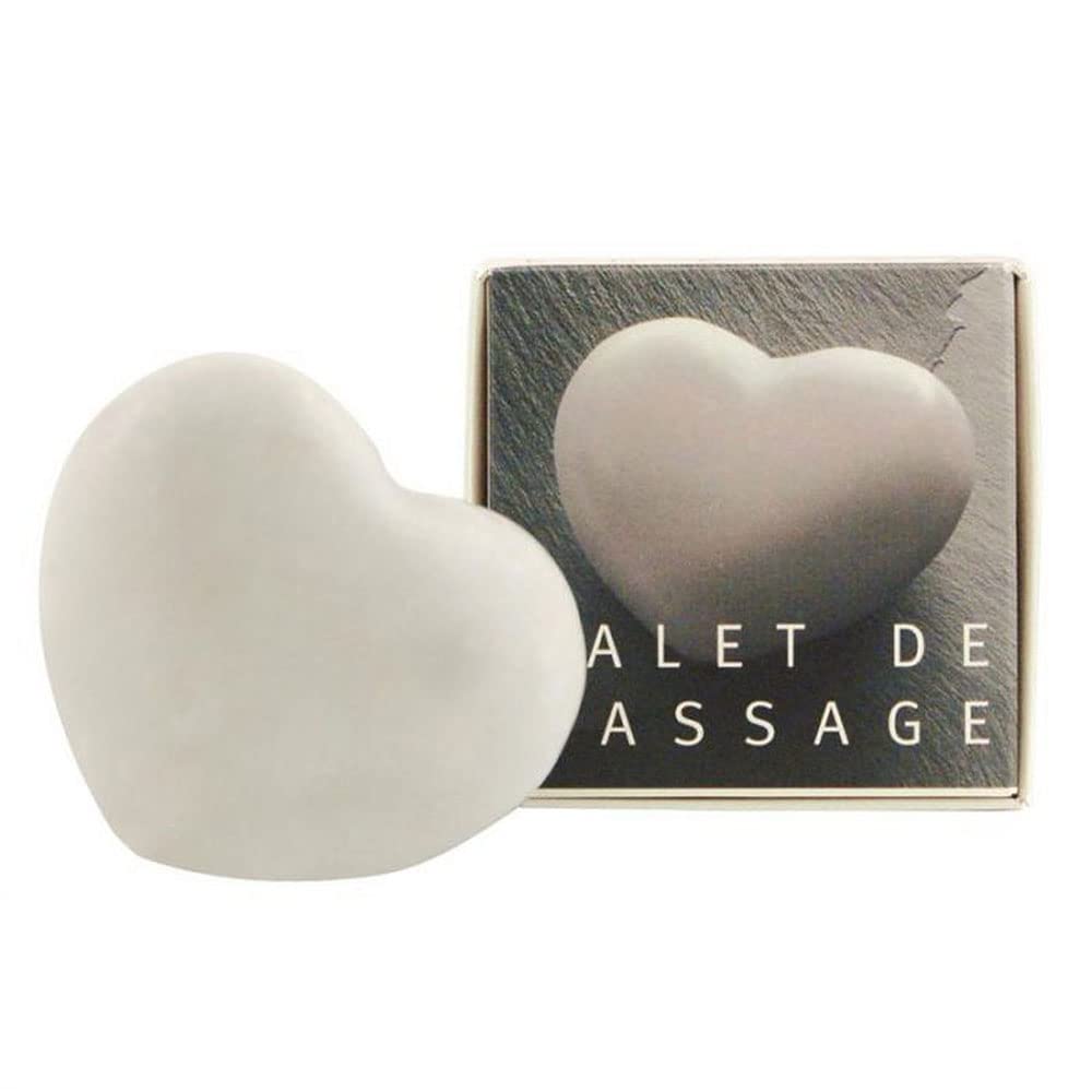 Aleppo Soap Co Massage Heart Marble White
