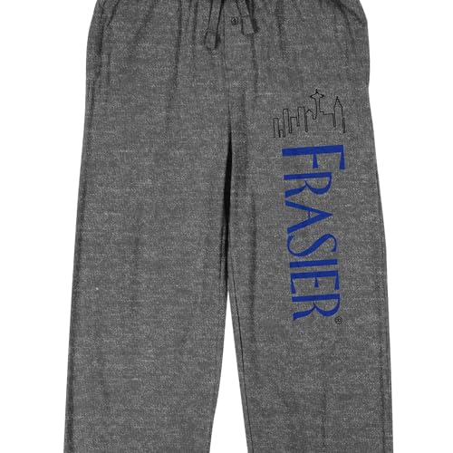 Bioworld Frasier Title Logo Men's Heather Gray Sleep Pants2
