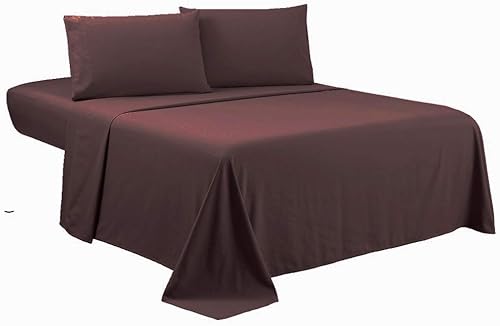 Miniatura 9 de L'American Bedding - Juego de sábanas de algodón egipcio de 1000 hilos, juego de 4 piezas, se adapta a bolsillos profundos de 45,72 a 22.0 in (todos