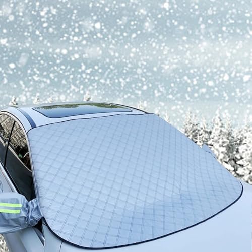 MEIYANFA Protector Hielo Parabrisas para Peugeot 208 I 2012-2015, Protege de Hielo Nieve Viento Protector Parabrisas Coche Cubierta de Nieve del Plegable