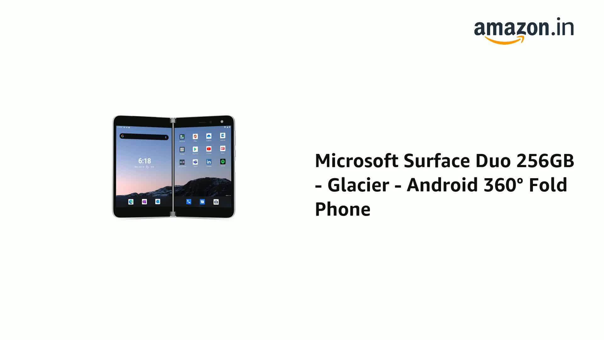 Microsoft Surface Duo 2 ホワイトほぼ未使用 Microsoft Surface Duo Android Fold Phone