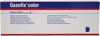 GAZOFIX - Vendaje de fijación (8 x 20 m, 6 unidades), color azul