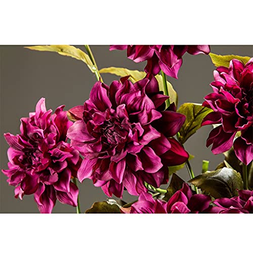 Ramo de flores artificiales de simulación ZYFSHA para mesa de comedor interior 2