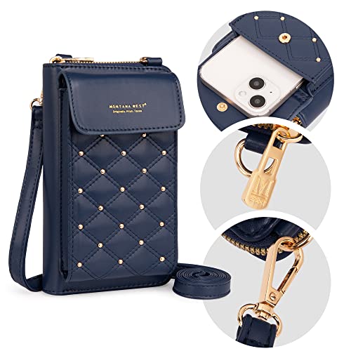Image of Montana West Crossbody Cell Phone Purse for Women RFID Blocking Cellphone Wallet