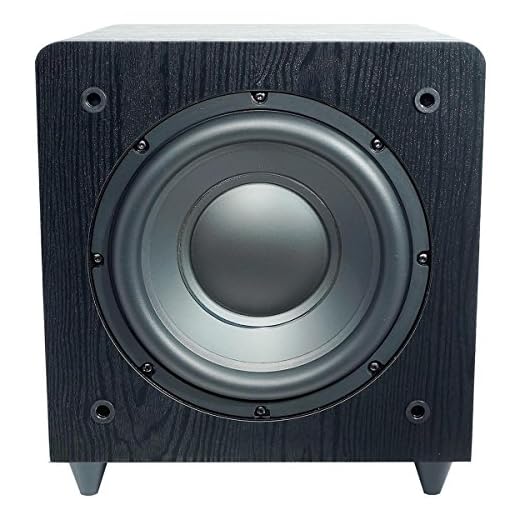 Sunfire Dynamic SDS-10 Subwoofer System - 250 W RMS (Black Ash)