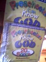 Preschoolers Can Know God Songbook and Cd 3901171347 Book Cover
