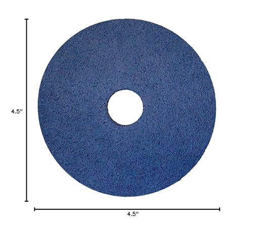 Image of Weiler 59737 Tiger Zirconia Alumina Resin Fiber Sanding & Grinding Disc, 4-1 /2 inch Diameter, 120 Grit, 7 /8 inch Arbor Hole (Pack of 25)