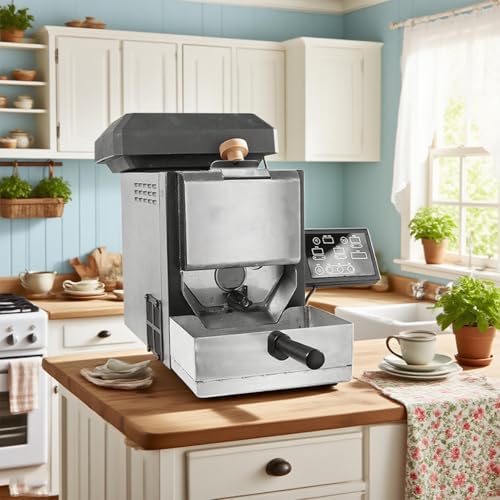 aromaoveite Tostador De Café Casero | Tostador De Café En Grano,Diseño De Agitador Innovador, Estructura De Tambor Patentada, Adecuado para Cocinas Domésticas, Despensas, Estudios, Aulas De Café.