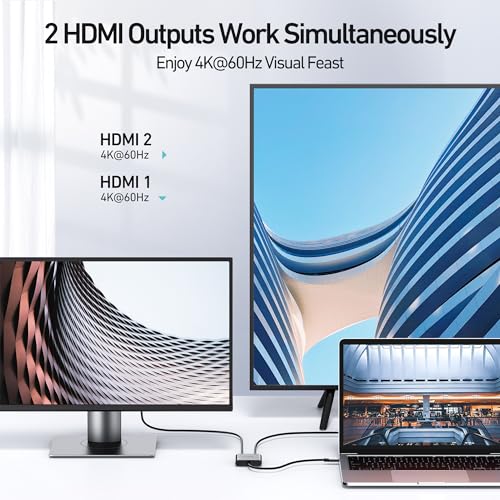 MOKiN USB C to Dual HDMI Adapter - Image 4