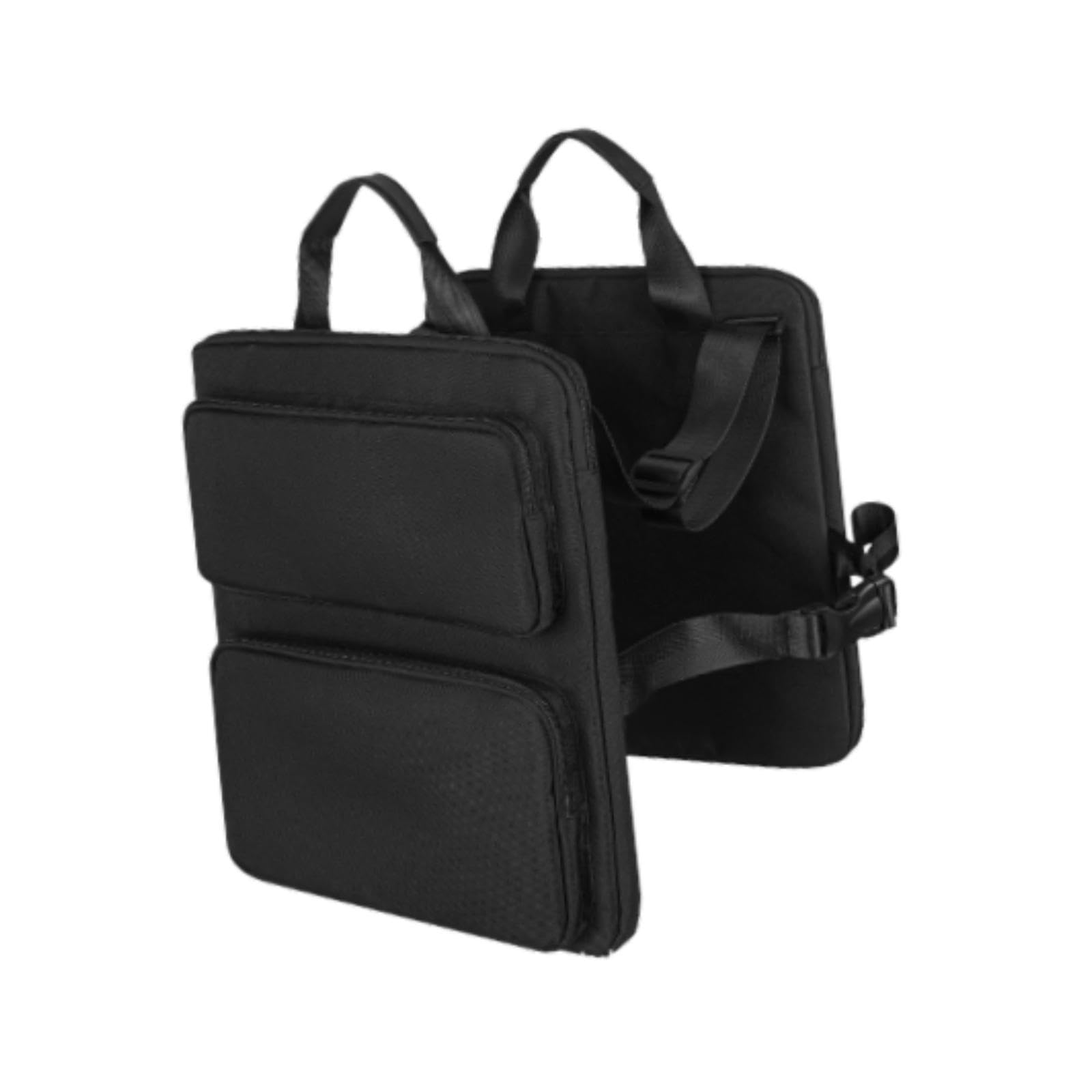 Organizer per valigie con gancio a sgancio rapido, borsa portaoggetti con tasche, accessori da viaggio portatili per le vacanze, Nero , Bagagli