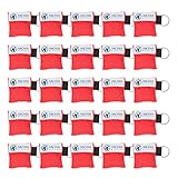 Archer MedTech CPR Face Shield for Pocket or Key Chain – Emergency Face Shield with One-Way Valve, Durable Keychain, Latex-Free Rescue Barrier for Adults, Children & Infants, First Aid & CPR 25-Pack