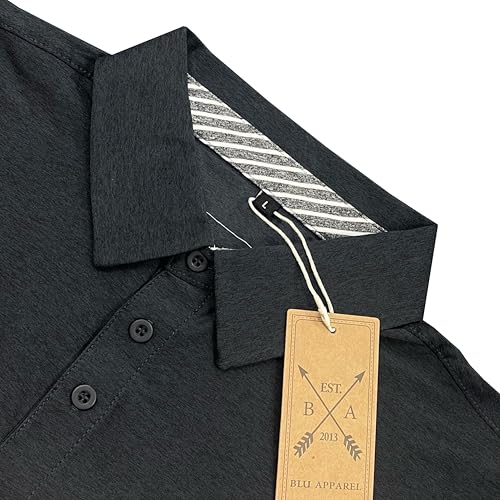 Polo de golf respirant haut de gamme en tissu extensible stretch