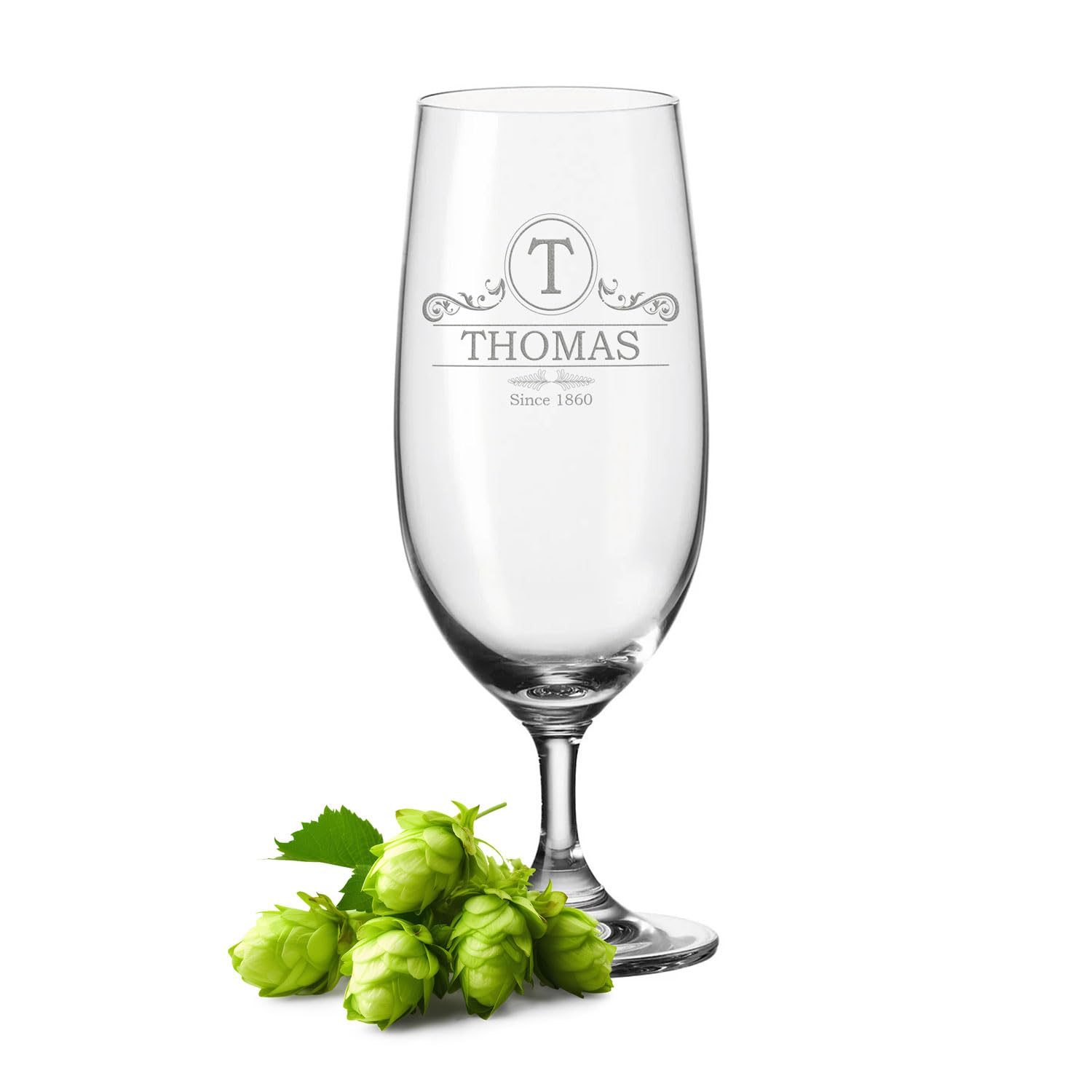 Leonardo Bicchiere Da Birra Tulipano Personalizzato Con Nome - Inciso Laser, 280 Ml, Regalo Uomo - 3