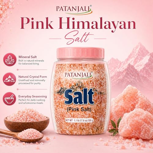 Patanjali Pink Salt (Sendha Namak) Pack de 2 500 g miniatura 3