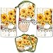 Sunflower Kitchen Decor 5 Piece Linen Set