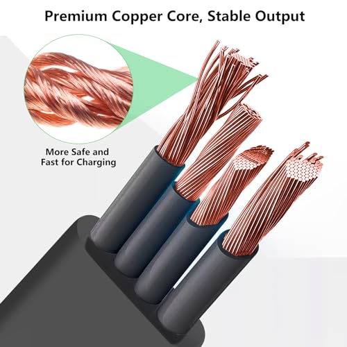 image for delilyn 3pack 30ft Weatherproof Power Cable and Adapter for Blink Outd