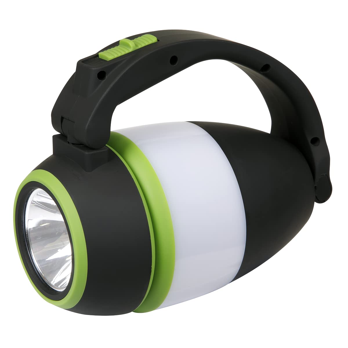 Sealey SMD LED Rechargeable 3 in 1 Spotlight Lantern Torch Black / Green