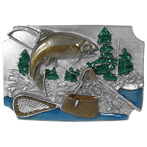 Boucle de ceinture de pêche à la truite avec boîte de présentation Cover