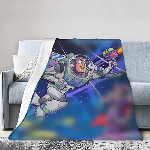 Anime Blanket For Kids Boys Girls Funny Cartoon Toy Theme Flannel Fleece Throw Blanket For Adult Comforter Super Soft For Living Room Couch Bed 60"X50" #TOP2