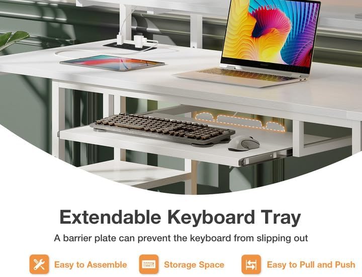 ODK Desk Extendable Keyboard Tray
