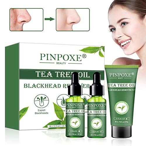 Masque Point Noir, Masque Peel Off, Masque Anti-Point Noir, Ensemble de masques exfoliants 3 en 1 pour le nez, Nettoyant en Profondeur Rétrécir Pores, Pour Une Peau Pure Lisse