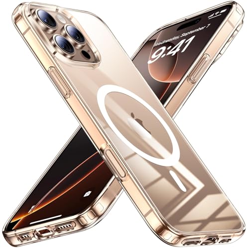 Uyiton für iPhone 16 Pro Hülle - Case für iPhone 16 Pro Handyhülle Schutzhülle, Anti-Vergilbung,Stoßfest Kratzfest,Ultra...