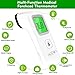 Forehead Thermometer for Fever, Digital Medical Infrared Thermometer for Baby, Kids and Adults, Non-Contact Temporal Thermometer with Instant Accurate Reading, Fever Alarm and Memory Function