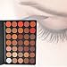 MISKOS 35 Colors Eyeshadow Palette, All Matte Warm Pigmented 35OM Makeup Eye shadow Palettes Natural Makeup Set