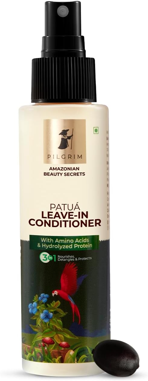 Patu¡ LEAVE-IN CONDITIONER for frizzy hair with amino acids & hydrolyzed protein|3-In-1 Conditioner that nourishes, detangles & protects| Conditioner for curly & wavy hair| 100 ml