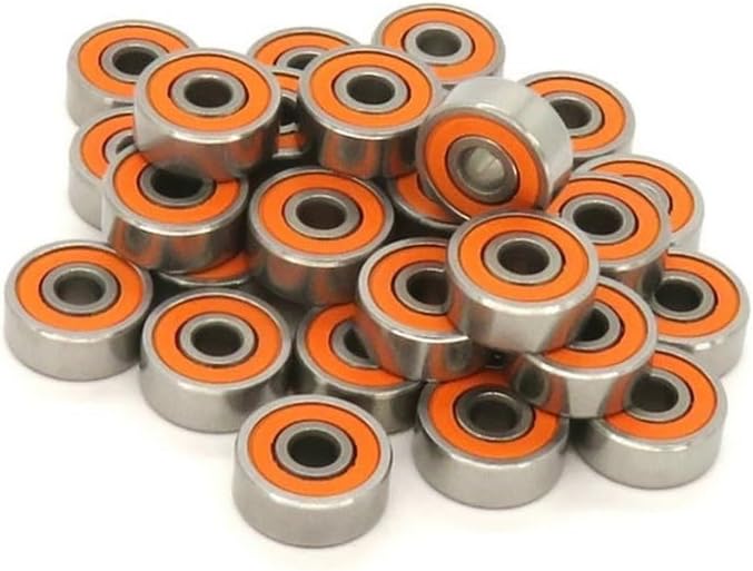 10pcs S623 2RS 3x10x4 mm ABEC7 Hybrid Ceramic Bearing S623C SMR103 RS 2RS 3 * 10 * 4 mm Fishing Reels Side Cover Bearing(S625C-2OS 5x16x5mm)