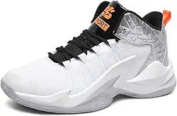 Tênis de basquete feminino, leve, masculino, para treinamento escolar, corrida, antiderrapante, casual, confortável