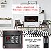 Classic Fire AJ15-S Vancouver - Calefactor de Pared con Efecto Chimenea, Mando...