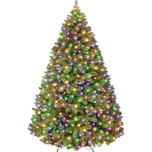 180cm Künstlicher Weihnachtsbaum Fraser Tanne mit 250 Mehrfarbige...