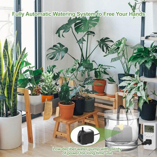 16-Pot Drip Irrigation Kit for Indoor Plants