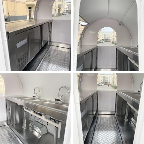 Compact Street Coffee Trailer