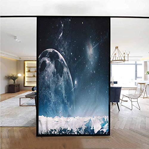 Glass Film Window Film,Another World Infinity,Static Cling Window Film Sticker Glass Home Thermal