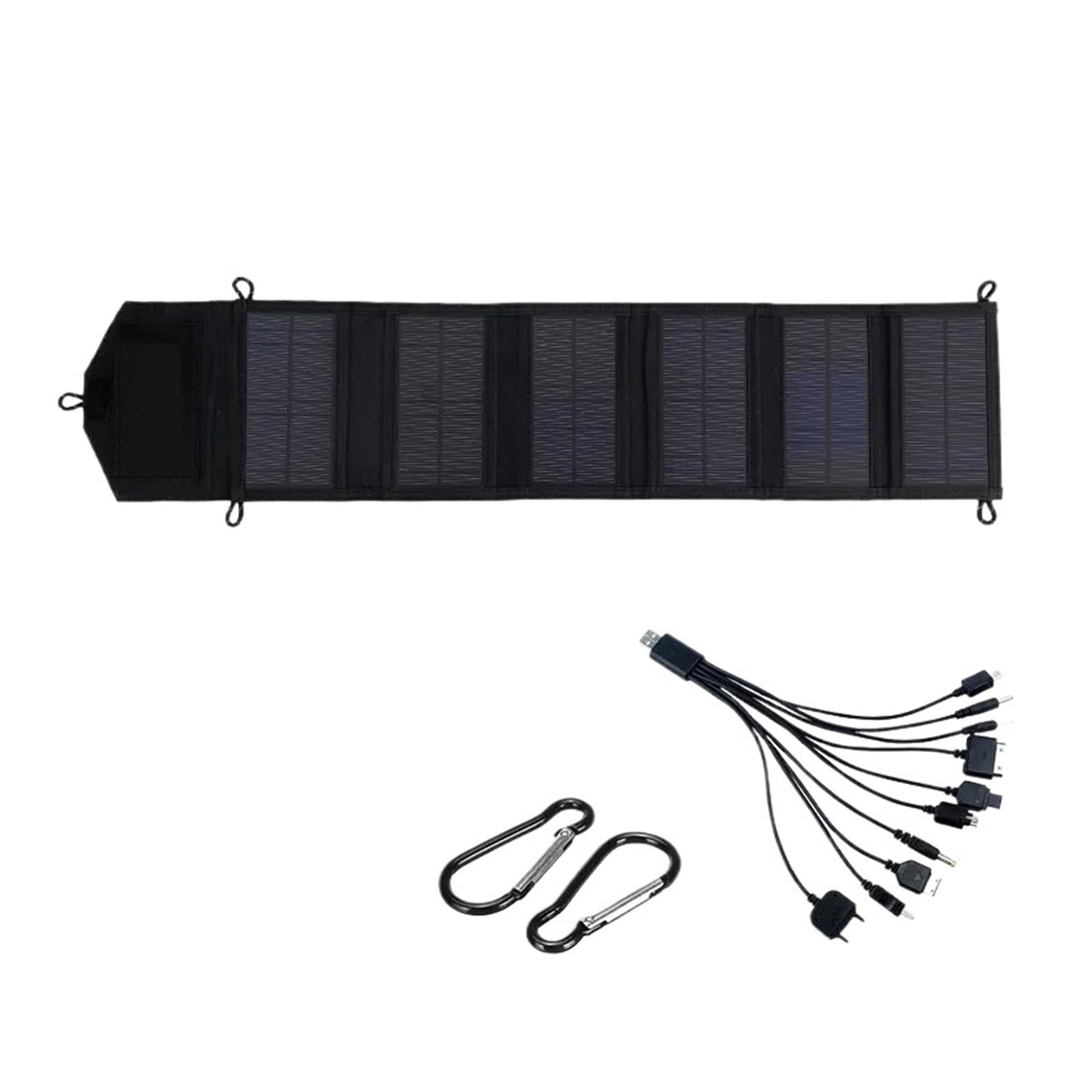 Caricatore Portatile Pieghevole For Pannello Solare In Polisilicio USB 5 V CC