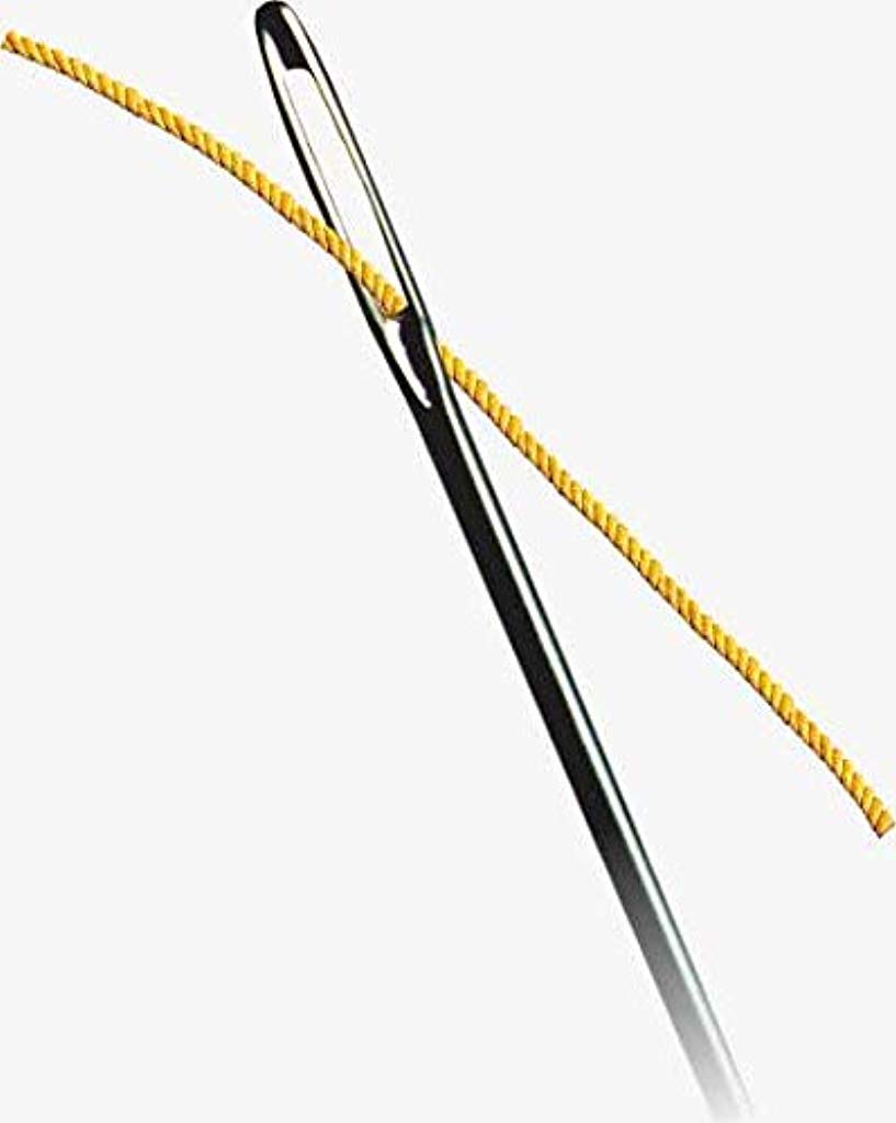 HASTHIP® Large-Eye Blunt Needles, 9 Piece Stainless Steel Yarn Knitting Needles, Sewing Needles, Crafting Knitting Weaving Stringing Needles 2