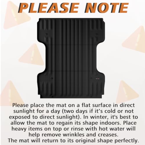 Image of TripleAliners 6.5FT /6.5' Truck Bed Mat for 2007-2021 Toyota Tundra