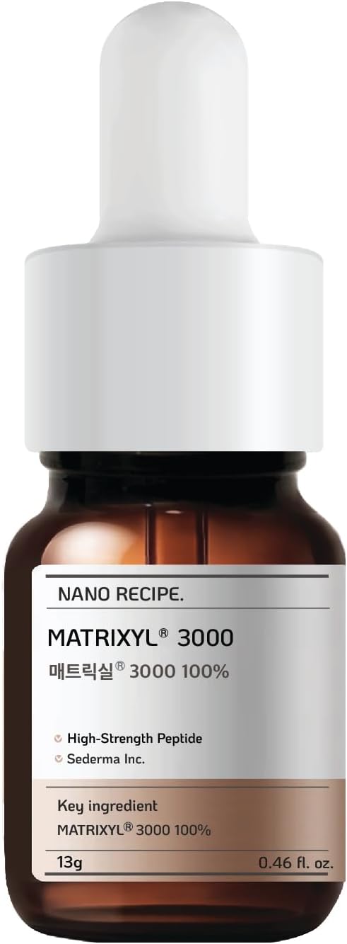 Versatile 100% Matrixyl 3000 Concentrate from Sederma, France - Add 1-2 Drops to Any Skincare Routine