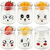 Entretien Facile: Les pots en verre transparent permettent de visualiser facilement le contenu et conviennent pour la conservation au réfrigérateur ainsi qu'un nettoyage simple et rapide