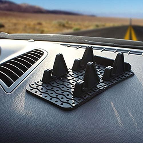 Anti-Slip Car Silicone Anti-Slip Adhesive Pad Car Dashboard Phone Support Double-Sided Fixed Gel Pad Phone Coin Anti-Slip Mat