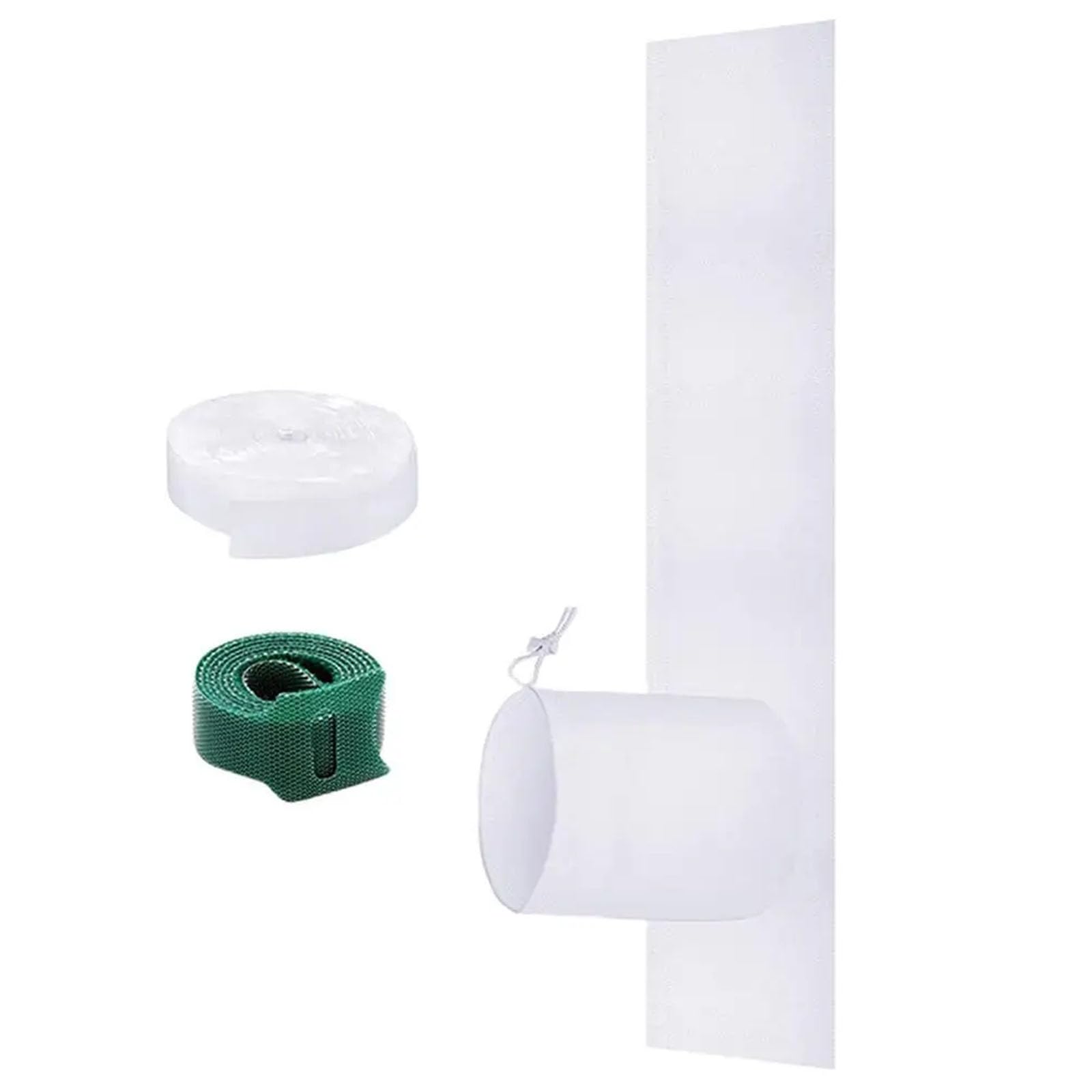 Tsophreniq Air Window Seal Cloth Air Conditioning Outlet Window Sealing Set Seal Polyester Texture for Conditioning Vent Set