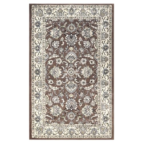 Tapete decorativo marrón 8ft x 10ft SUPERIOR miniatura 3