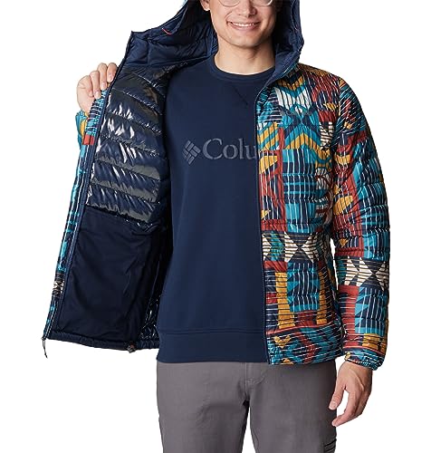 Image of Columbia mens Powder Lite Hooded JacketPowder Lite Hooded Jacket