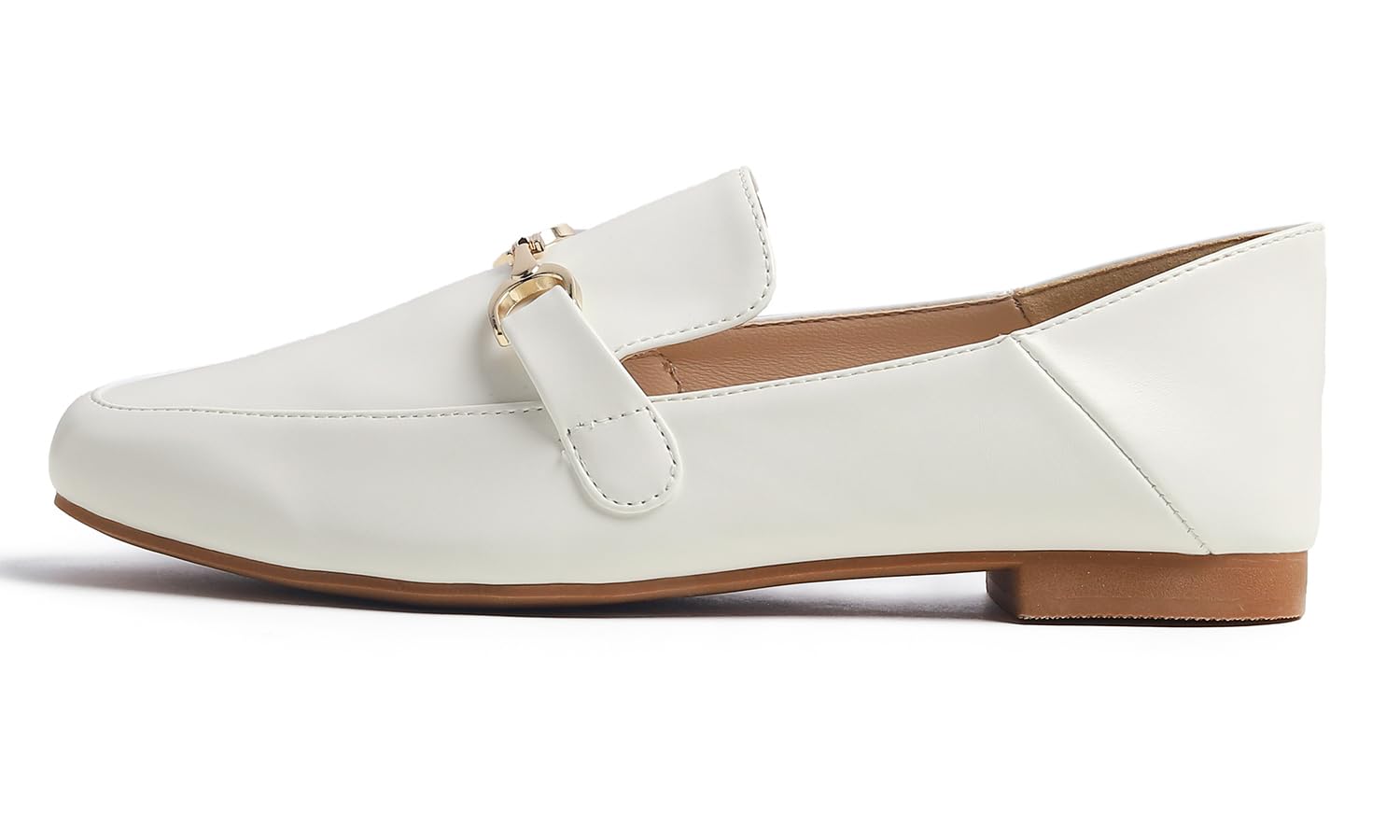 Feversole Women's Fashion Trim Deco Loafer Slippers,Pantoufles Trim Deco pour Femmes à la Mode